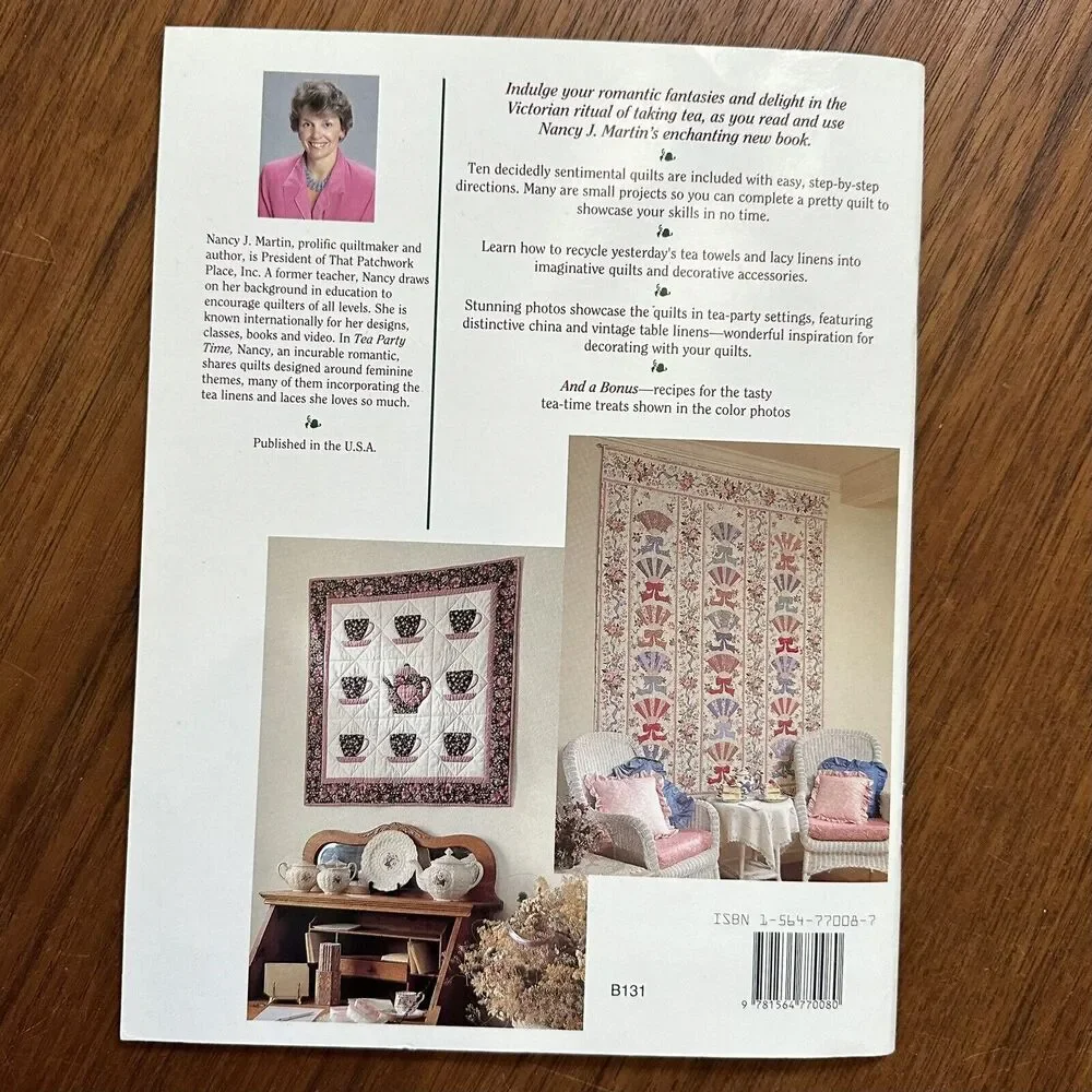 Tea Party Time : Romantic Quilts and Tasty Tidbits Pattern Book